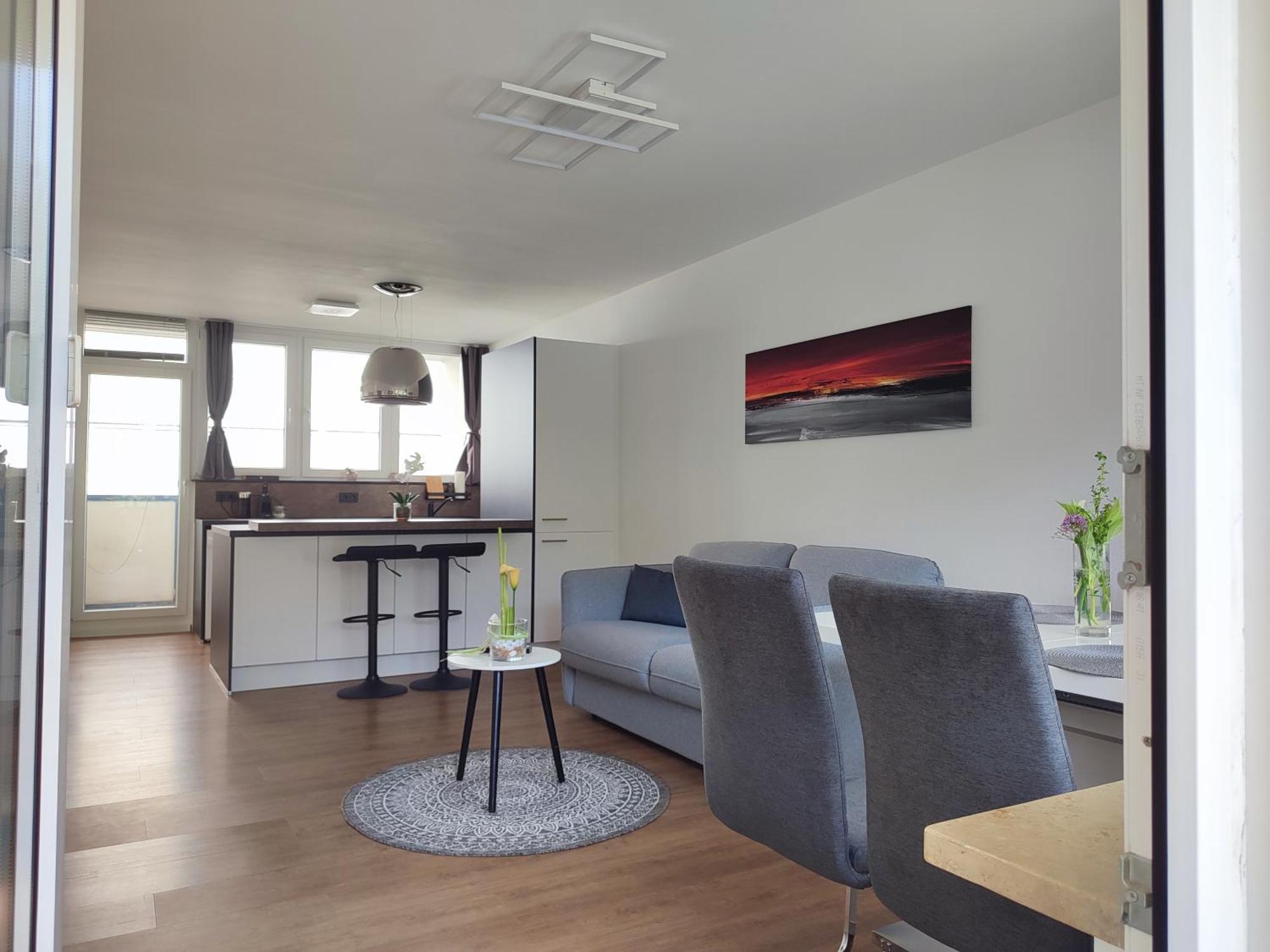100M Zum Ulmer Muenster: 57M² Wohnung An Der Blau Exterior foto